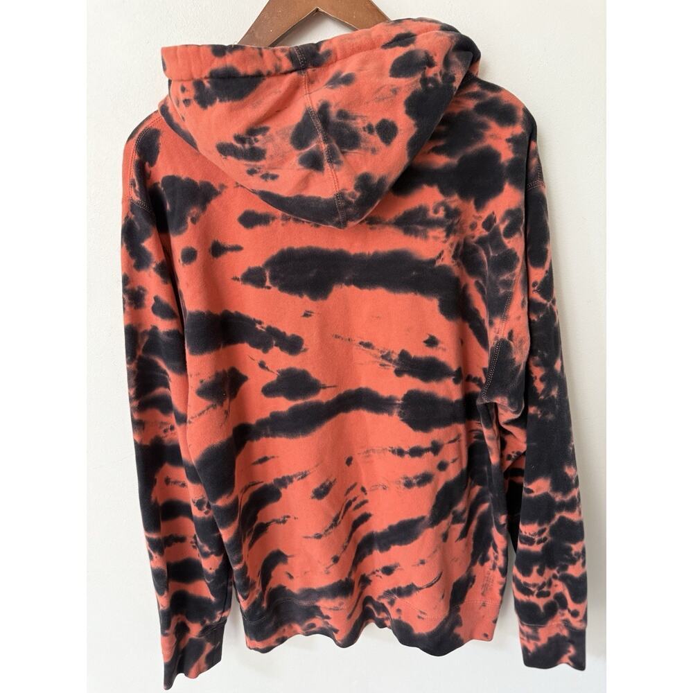 Welcome Skateboards Danny Duncan Hoodie Inkblot Tie Dye Coral Black Size S - Picture 8 of 12